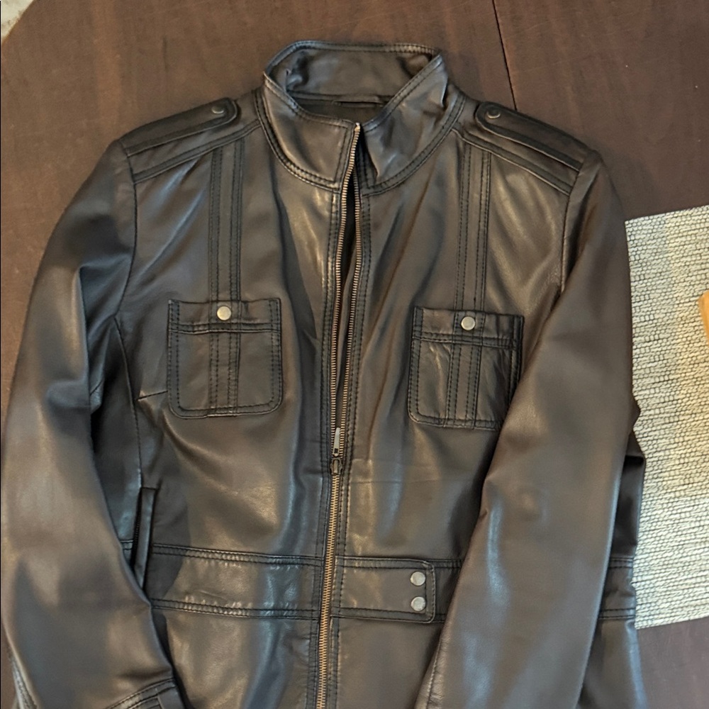 Women’s Brown Leather Jacket